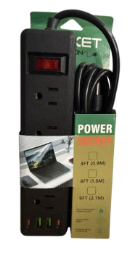 REGLETA ELÉCTRICA MULTITOMA 8AC